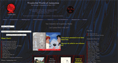 Desktop Screenshot of animationartgallery.com